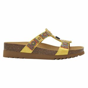SCHOLL New bogotta wedge dámské pantofle žluté 1 pár, Velikost obuvi: 41 obraz