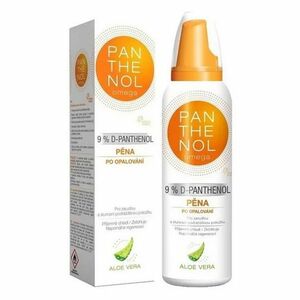 PANTHENOL Omega chladivá pěna s aloe vera 9% 150 ml obraz