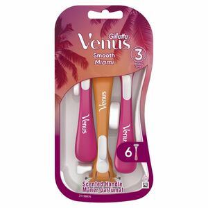 GILLETTE Venus Smooth Miami Dámská pohotová holítka 6 kusů obraz