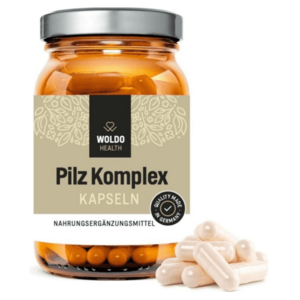 WOLDOHEALTH Komplex vitálních hub 120 kapslí obraz