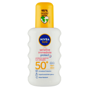 NIVEA Sun Sensitive Protect Sprej na opalování SPF 50+ 200 ml obraz