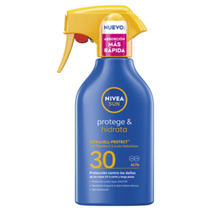 NIVEA Sun Protect & Moisture Sprej na opalování SPF30 270 ml obraz
