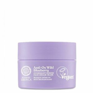 NATURA SIBERICA Blueberry Siberica Noční obnovující pleťová krémová maska 50 ml obraz