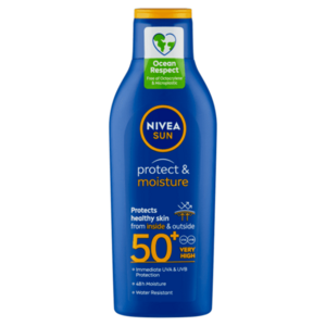 NIVEA Sun Procter & Moister Mléko na opalování SPF50+ 200 ml obraz