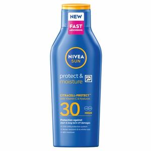 NIVEA Sun Protect & Moisture Mléko na opalování SPF30 400 ml obraz