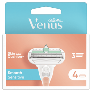 GILLETTE Venus Smooth Sensitive Náhradní hlavice 4 kusy obraz
