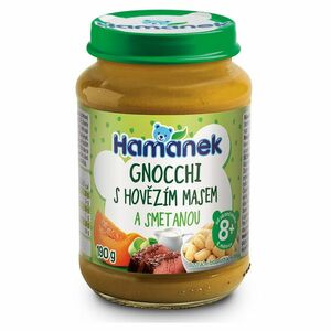 HAMÁNEK Gnocchi s hovězím masem a smetanou 8m+ 190 g obraz