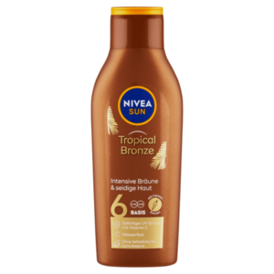 NIVEA Sun Tropical Bronze Mléko na opalování SPF6 200 ml obraz