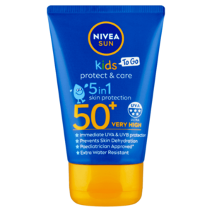 NIVEA Sun Dětské cestovní mléko na opalování SPF50+ 50 ml obraz