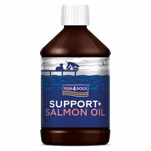 FISH4DOGS Lososový olej pro psy Support+ 500 ml obraz