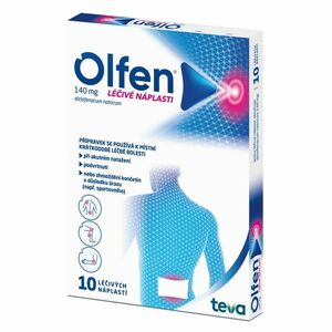 OLFEN Léčivé náplasti 140 mg 10 kusů obraz
