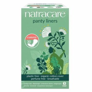 NATRACARE Slipové vložky Tvarované 30 ks obraz