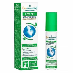 PURESSENTIEL Sprej pro lepší dýchání 18 esenciálních olejů 20 ml obraz