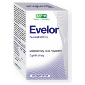 EVELOR Resveratrol 50 mg 90 tobolek obraz