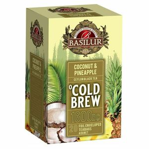 BASILUR Cold Brew Coconut Pineapple ovocný čaj 20 sáčků obraz