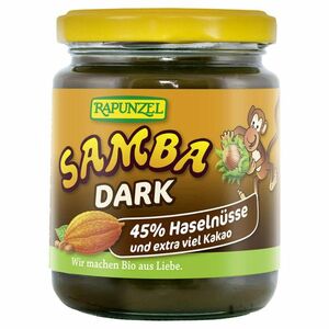 RAPUNZEL Samba Dark oříšková pomazánka BIO 250 g obraz