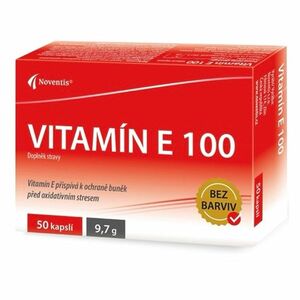 NOVENTIS Vitamín E 100 mg 50 kapslí obraz