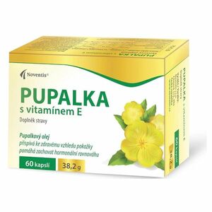 NOVENTIS Pupalka s vitamínem E 60 kapslí obraz