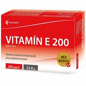 NOVENTIS Vitamin E 200 60 kapslí obraz