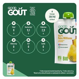 Good Gout BIO Hruška 120g obraz