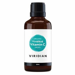 VIRIDIAN Nutrition organic viridikid vitamin C drops 50 ml obraz