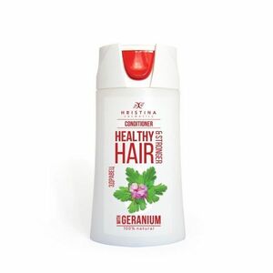 HRISTINA Přírodní kondicionér na vlasy Pelargonie 200 ml obraz