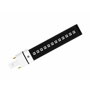 Ráj nehtů Zářivka pro UV lampy - 9W Dual LED/UV (černá) obraz