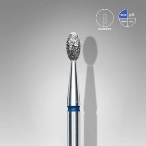 Staleks Diamantová fréza "Oliva" modrá 2, 5/5 mm obraz
