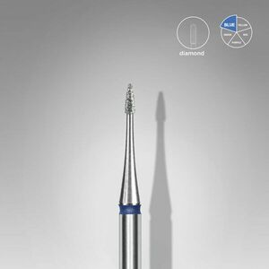 Staleks Diamantová fréza "Flame MINI" modrá 1/3 mm obraz