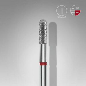 Staleks Diamantová fréza "Zaoblený Válec" červená 2, 3/6, 5 mm obraz