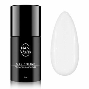 NANI Gel lak Polyakryl Base Cover 5 ml - Frozen White obraz