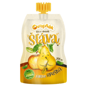 OVOCŇÁK Mošt jablko a hruška 200 ml obraz