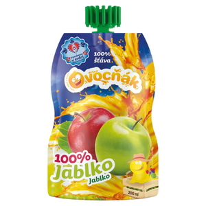 OVOCŇÁK Mošt jablko 200 ml obraz