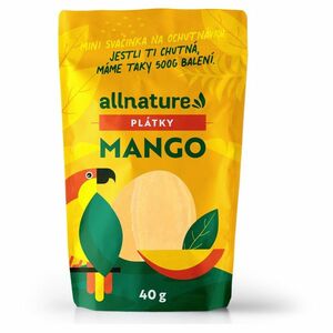 ALLNATURE Sušené mango plátky 40 g obraz