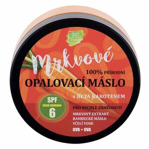 VIVACO Přírodní opalovací máslo s mrkvovým extraktem SPF 6 150 ml obraz