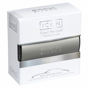 MILLEFIORI Milano Icon Vůně do auta Classic Cold Water tmavě šedá obraz