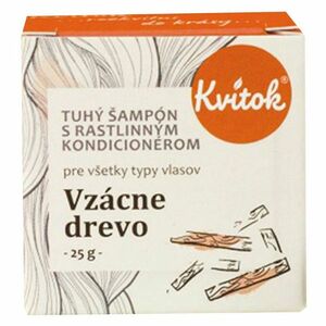 KVITOK Tuhý šampon Vzácné dřevo 25 g obraz