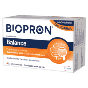 BIOPRON 9 Balance 60+20 tobolek obraz