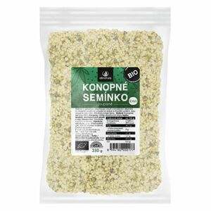 ALLNATURE Konopné semínko loupané BIO/RAW 250 g obraz