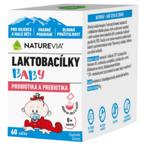 NATUREVIA Laktobacílky baby 60 sáčků obraz