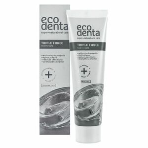 ECODENTA Triple force Zubní pasta s trojitou silou 100 ml obraz