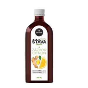LEROS 100% šťáva zázvor a citron 250 ml obraz
