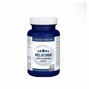 CLINICAL Melatonin forte magnesium chelát 100 tablet obraz