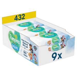 PAMPERS Harmonie ubrousky aqua 9 x 48 kusů obraz