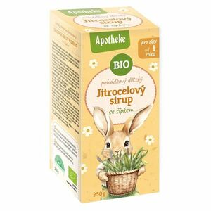 APOTHEKE Sirup dětský jitrocelový se šípkem BIO 250 g obraz