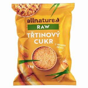 ALLNATURE Třtinový cukr nerafinovaný s obsahem melasy RAW 1000 g obraz