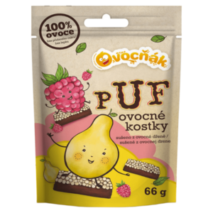 OVOCŇÁK Ovocné puf kostky mix chutí 66 g obraz
