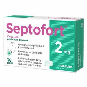 SEPTOFORT 2mg 36 pastilek obraz