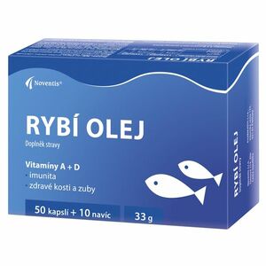 NOVENTIS Rybí olej 50+10 kapslí obraz