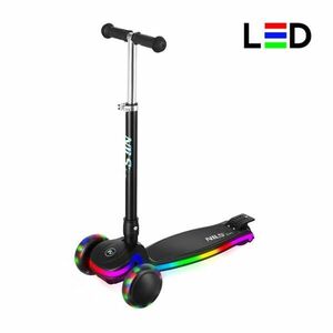 NILS Fun dětská tříkolová koloběžka s led deckem HLB1306 obraz